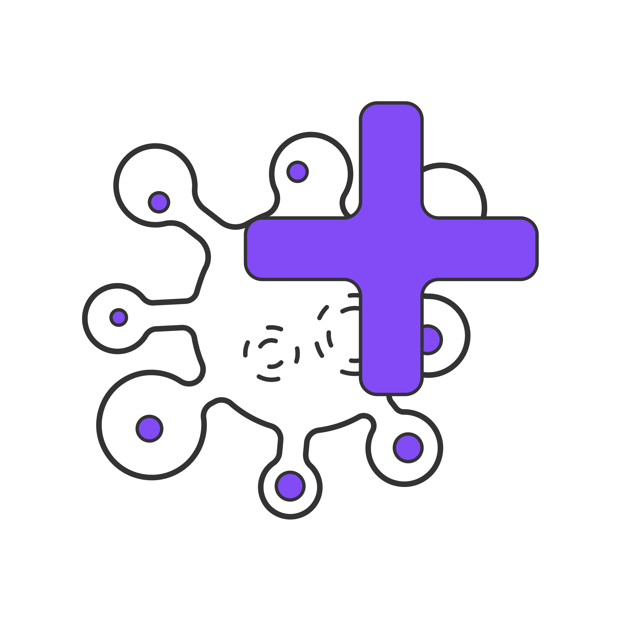 digital therapeutics colour icon