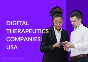 colleagues discussing the top digital therapeutics companies in the us