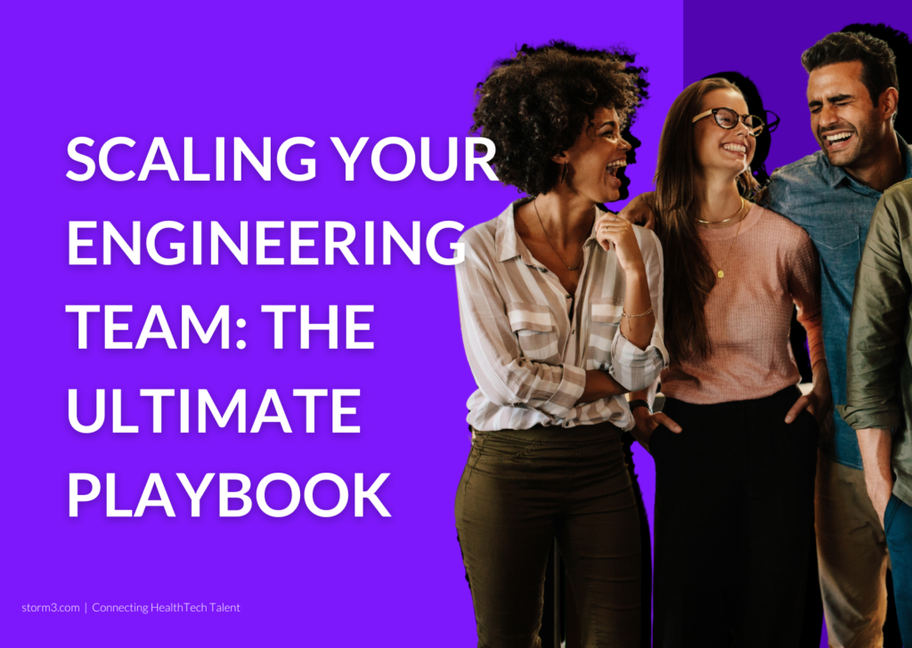 Engineering team standing together